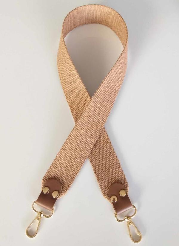 Angel Çanta Aksesuar Ledi Model Çanta Sapı Sütlü Kahve Renk - Image 1