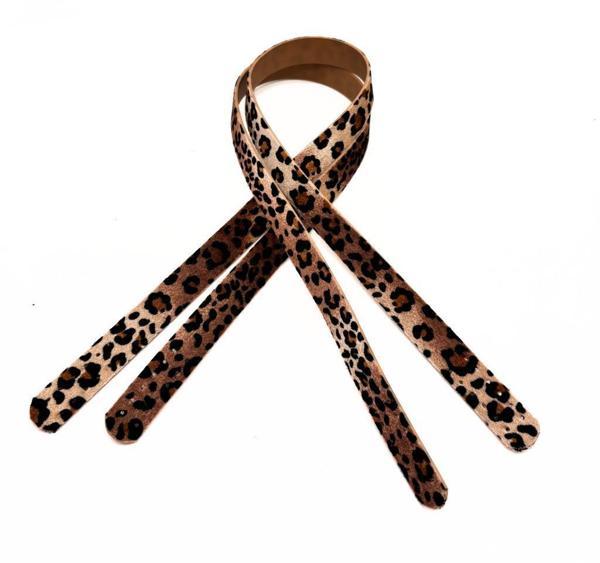Angel Çanta Aksesuar  80x2 cm Çift Çanta Sapı Leopar Renk - Image 1