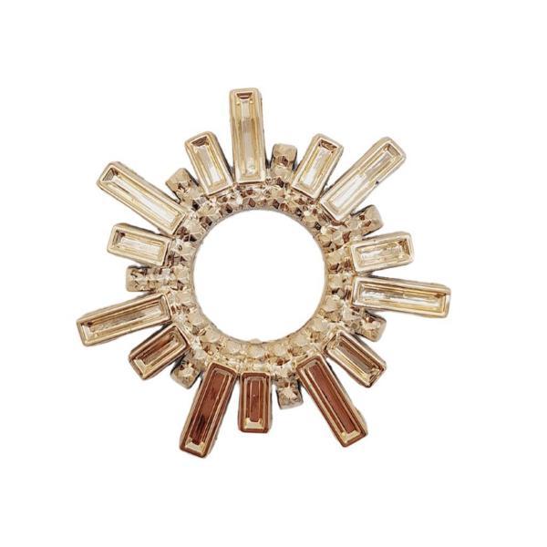 Angel Çanta Aksesuar Plastik Güneş Model Süs Light Gold Renk - Image 1