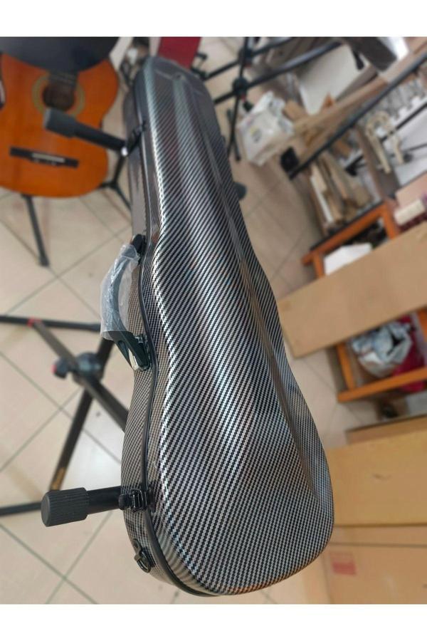 Bircan Müzik Karbon Fiber Hard Case Keman Çantası (Çanta Askısı Dahil) - Image 1