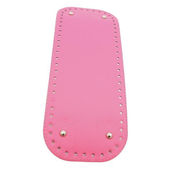 Angel Çanta Aksesuar Suni Deri Fuşya Renk 32X12 cm Dikdörtgen Çanta Tabanı - Image 1