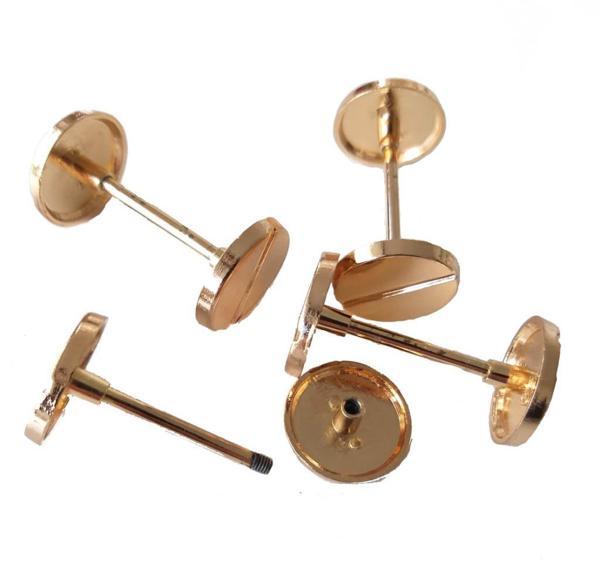Angel Çanta Aksesuar 1 Adet Vidalı Böce Light Gold Renk 3.5 Cm Örgü Çanta İçin - Image 1