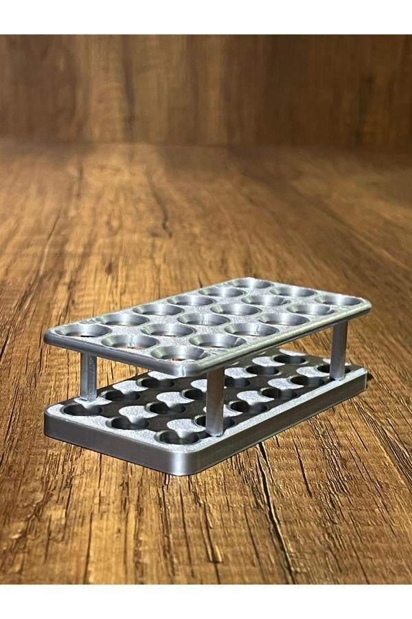 Alp İn Alpes 18'Li Eppendorf Tüpü Standı (Gümüş) - Image 1