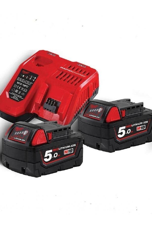 Milwaukee M18 Nrg-502 Akü&#43;Şarj Cihazı Paket - Image 1