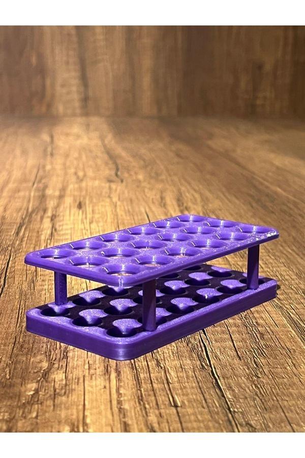 Alp İn Alpes 18'Li Eppendorf Tüpü Standı (Mor) - Image 1