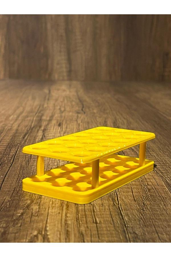 Alp İn Alpes 18'Li Eppendorf Tüpü Standı (Sarı) - Image 1
