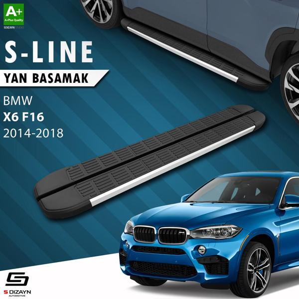 S-Dizayn Bmw X6 F16 S-Line Aluminyum Yan Basamak 193 Cm 2014-2018 A+ Kalite - Image 1