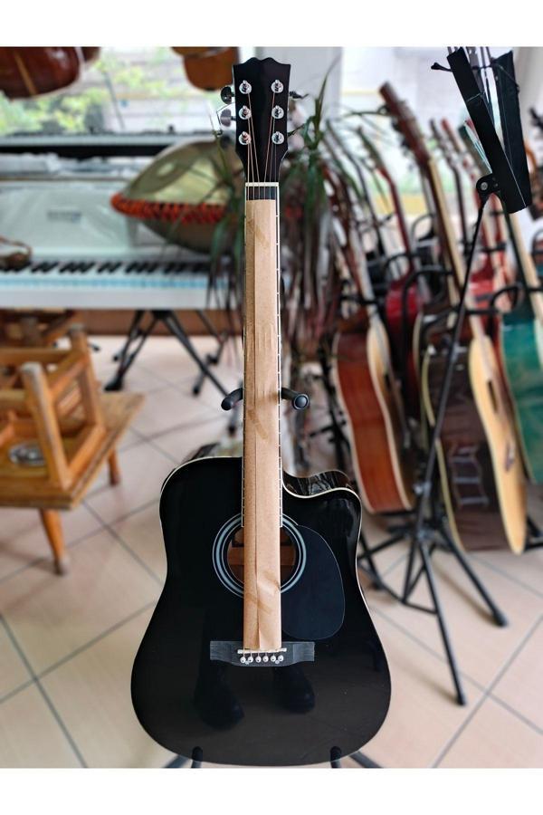 Sanchez Elektro Akustik Kesik Kasa Gitar (Pena+Jak Kablosu Hediye) - Image 1
