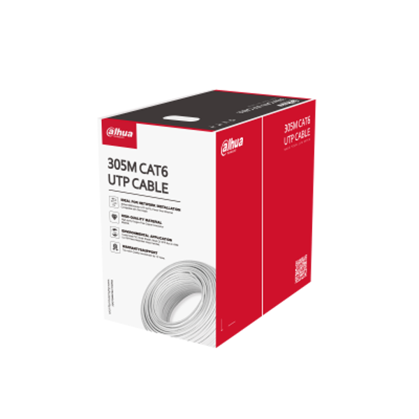 DAHUA PFM920I-6UN-C UTP CAT6 305M BAKIR KABLO - Image 1