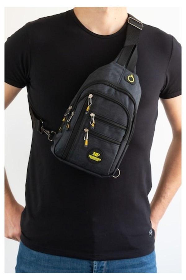Desized Polo Unisex Su Geçirmez Çapraz Askılı Çanta Bel Omuz Ve Göğüs Çanta Bodybag - Image 1