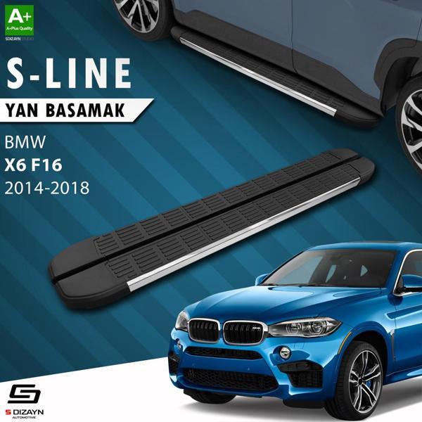 S-Dizayn Bmw X6 F16 S-Line Krom Yan Basamak 193 Cm 2014-2018 A+ Kalite - Image 1