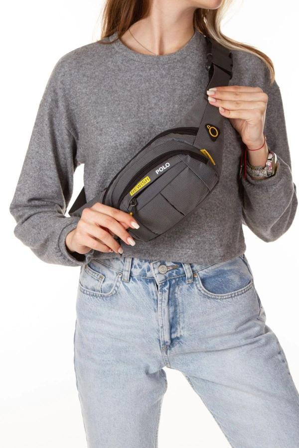Desized Kulaklık Usb Çıkışlı Bel Ve Çapraz Omuz Çanta Göğüs Seyahat Freebag - Image 1