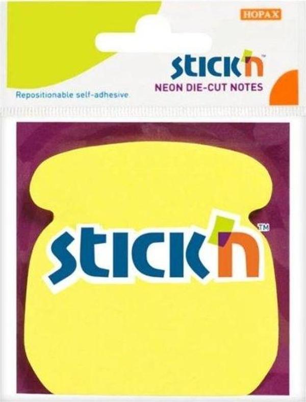 Hopax NotKğt. Stickn 76X70 Telefon  Neon Sarı 50Yp - Image 1
