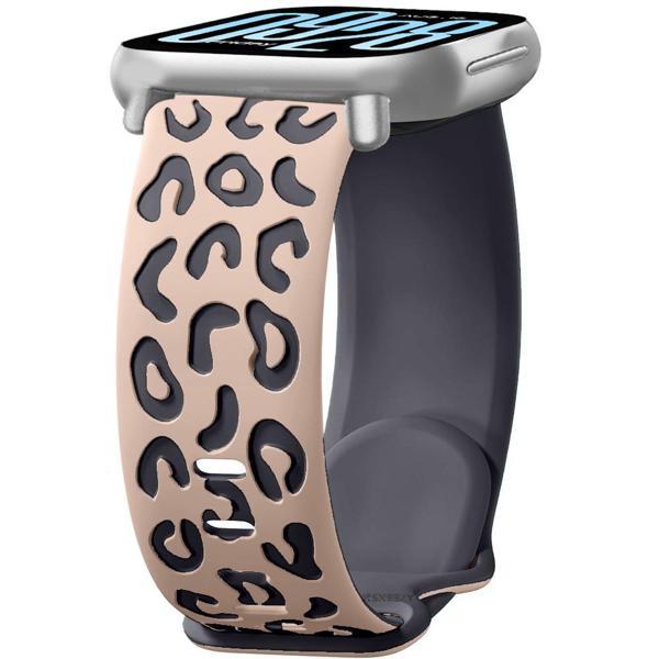 Redmi Watch 5 Lite Active İle Uyumlu Leopar Desenli Yumuşak Silikon Kordon - Image 1