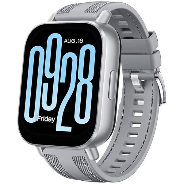 Redmi Watch 5 Active Redmi 5 Lite ile Uyumlu Metal Tokalı Dikiş Detaylı Şık Dokuma Silikon Kordon - Image 1