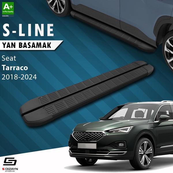 S-Dizayn Seat Tarraco S-Line Siyah Yan Basamak 193 Cm 2018-2024 A+ Kalite - Image 1