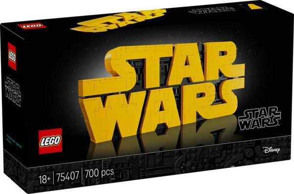 LEGO Star Wars 75407 Brick-Built Star Wars Logo - Image 1
