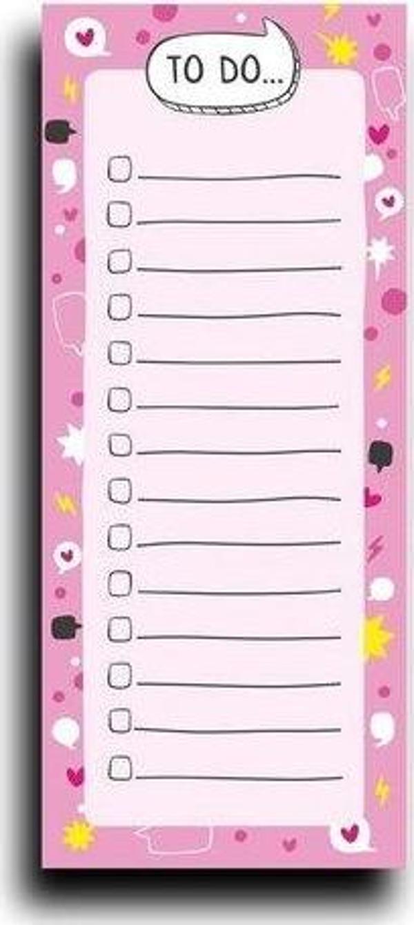 Denden To Do 9,5cmx22,5cm Pembe - Image 1