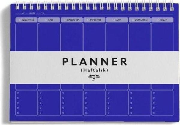 Denden Planner 32cmx23cm Lacivert - Image 1