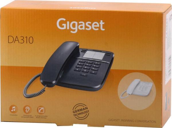Gigaset Da310 Siyah Masa Üstü Telefon - Image 1