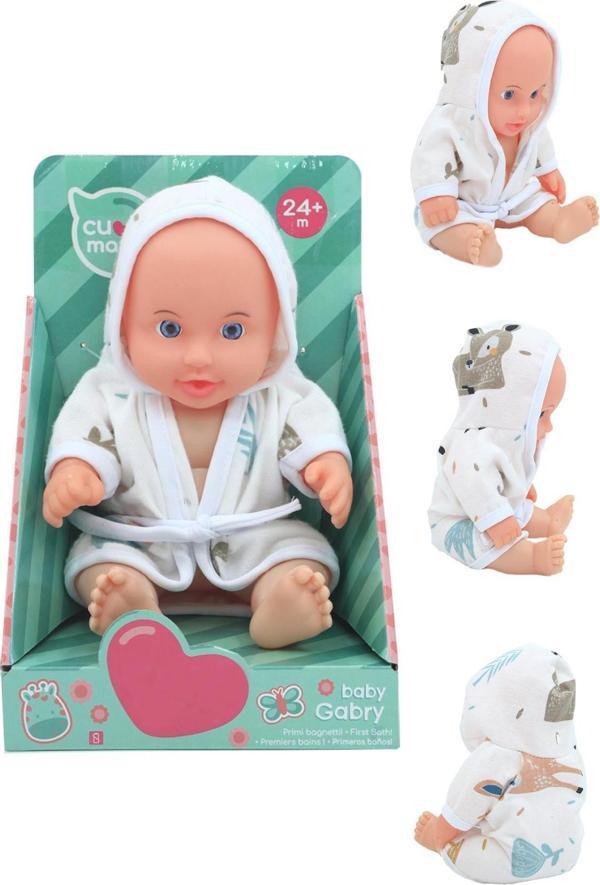Global Toys Bornoz Kıyafetli Oyuncak Bebek - Image 1