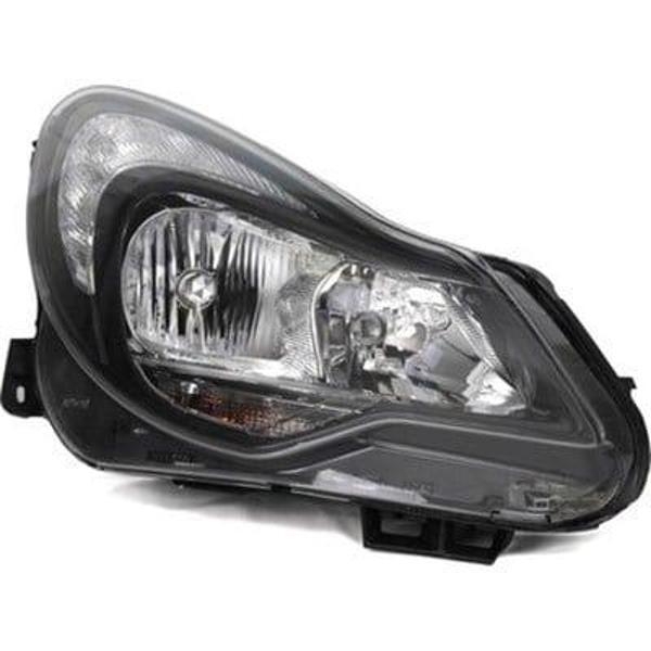 Opel Corsa D Makyajlı Kasa Ön Sağ Far Füme Renkli Valeo Marka - Image 1