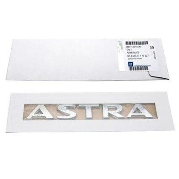 Opel Astra K Arka Bagaj \'\'ASTRA\'\' Yazısı Orjinal Gm Marka - Image 1