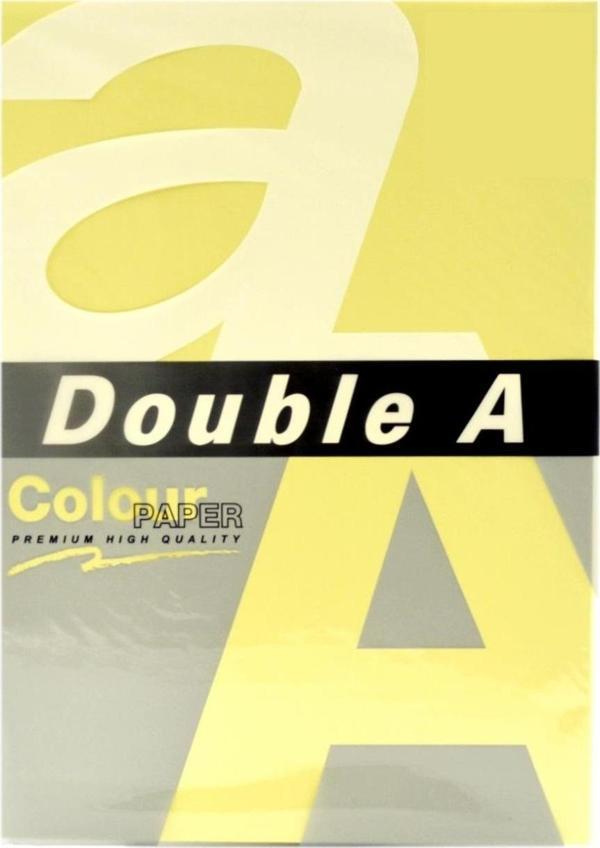 Double-A Renkli Fotokopi Kağıdı A4 80 Gram Pastel Cheese (25 Li Paket) - Image 1