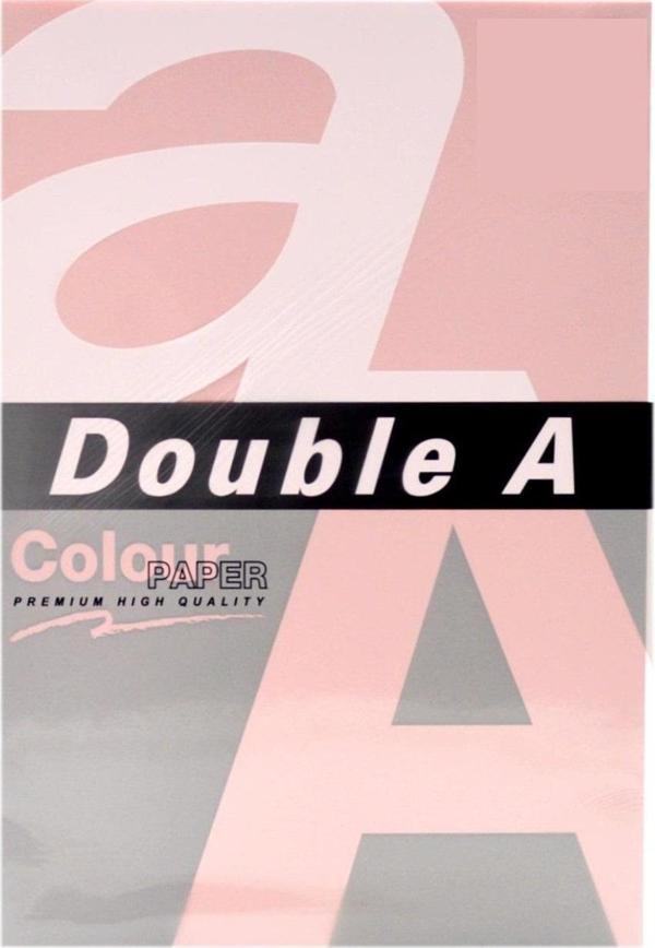 Double-A Renkli Fotokopi Kağıdı A4 80 Gram Pastel Flamingo (500 Lü Paket) - Image 1