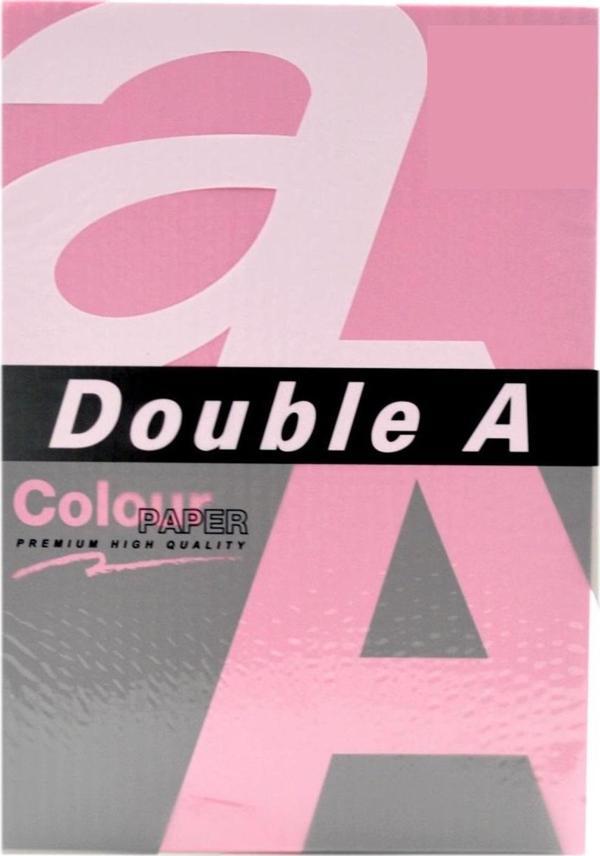 Double-A Renkli Fotokopi Kağıdı A4 80 Gram Pastel Pembe (500 Lü Paket) - Image 1