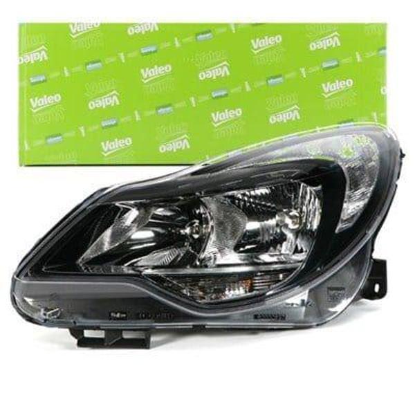 Opel Corsa D Makyajlı Kasa Ön Sol Far Füme Renkli Valeo Marka - Image 1