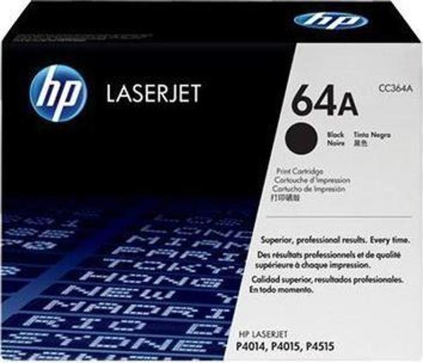 64A Black Siyah 10.000 Sayfa Kapasiteli Toner Cc364A - Image 1
