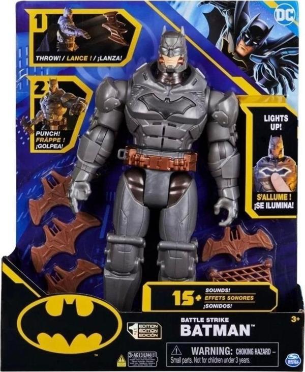 Spinmaster Oyuncak Batman Wİth Feature Gml Figür 12" SPM-6064833 - Image 1