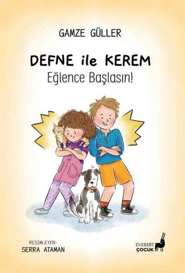 Defne İle Kerem - Eğlence Başlasın! - Everest Yayınları - Image 1