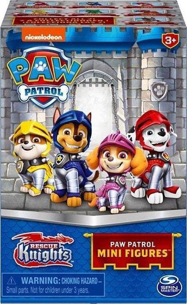 Spinmaster Oyuncak Paw Patrol Rescue Knights Mini Figür 6062143 (Karışık Model 1 Adet) - Image 1