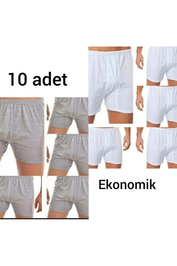 Pi Giyim 10'Lu Erkek Paçalı Arjantin Külot - Image 1