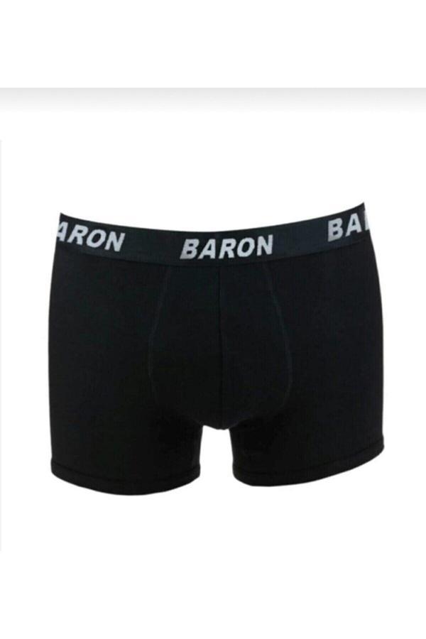 Pi Giyim Siyah Erkek Boxer 6'Lı - Image 1