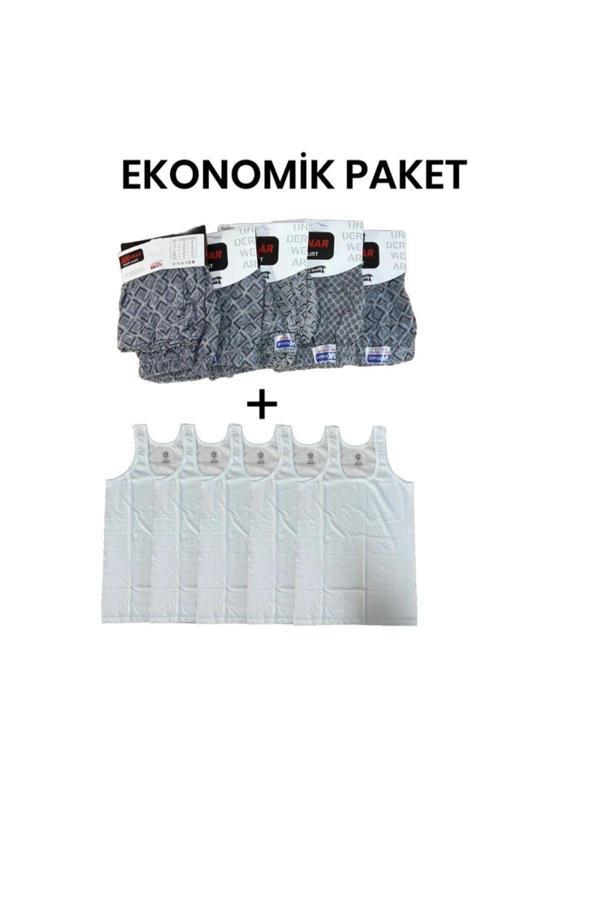 Pi Giyim 12 Li Şort & Atlet - Image 1