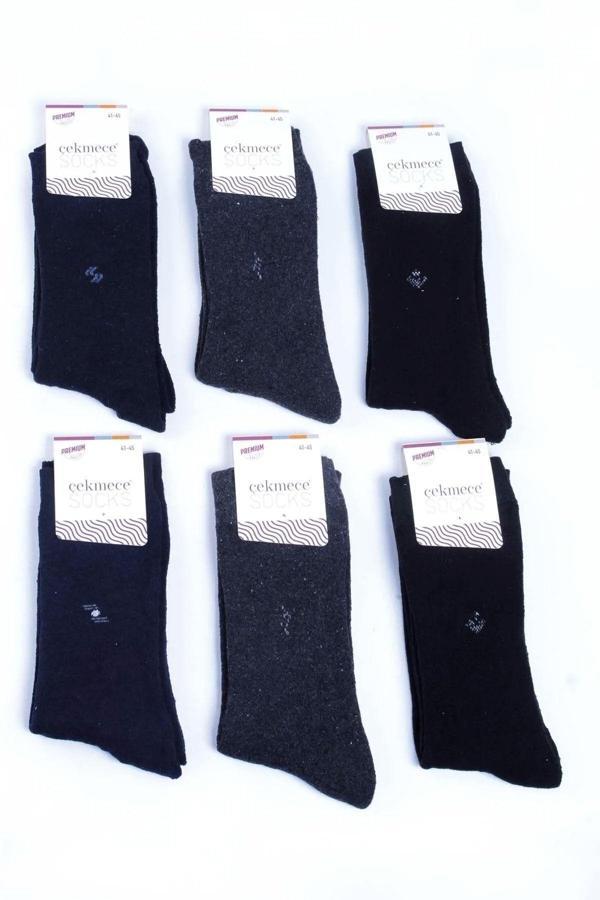 Pi Giyim 6 Çift Erkek Çorap - Image 1