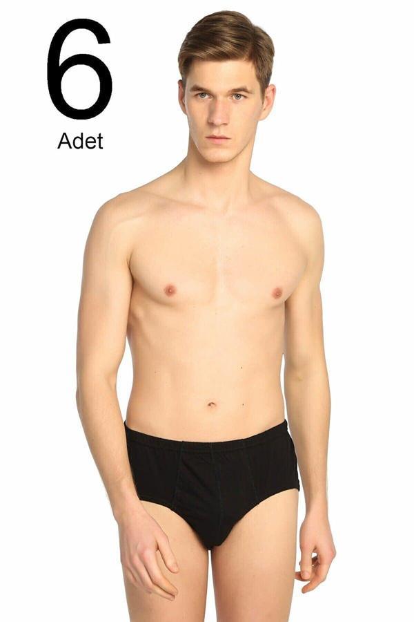 Pi Giyim 6'Lı Erkek Slip Külot - Image 1