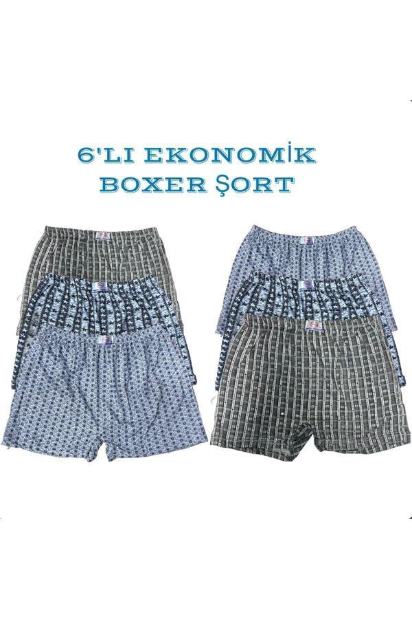 Pi Giyim 6’Lı Boxer Şort - Image 1