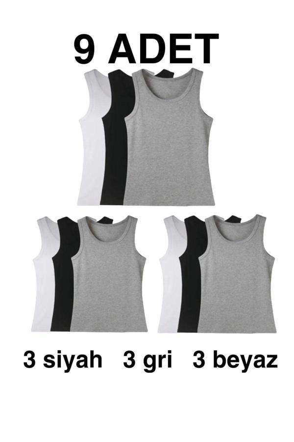 Pi Giyim 9'Lu Erkek Atlet - Image 1