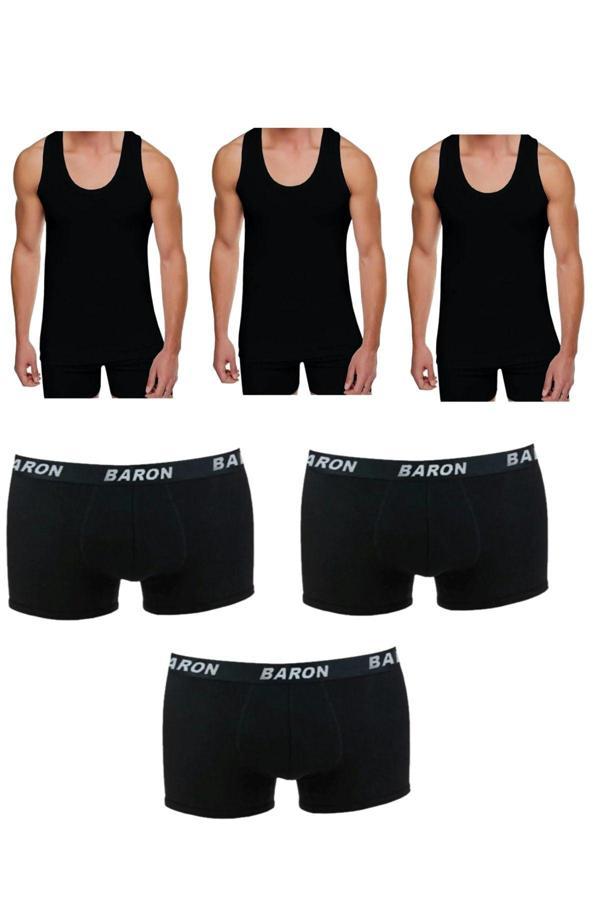 Pi Giyim 6'Lı Ekonomik Erkek Atlet Ve Boxer - Image 1