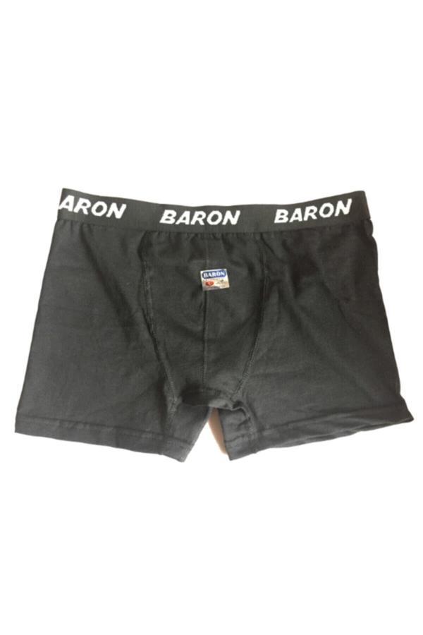 Pi Giyim Boxer Erkek Siyah Likralı Boxer 1'Li - Image 1