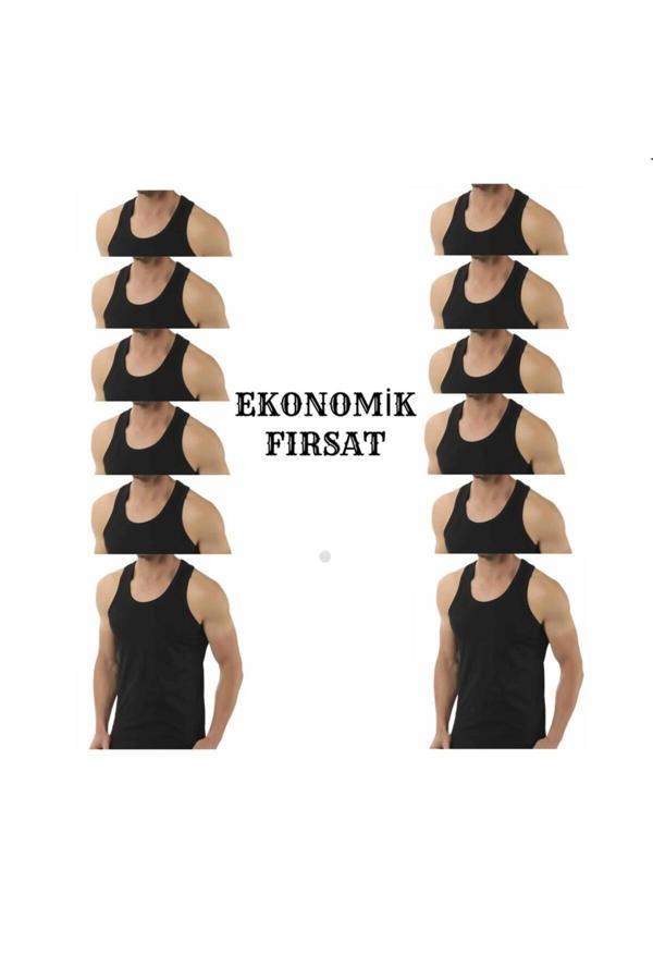 Pi Giyim 12 Lı Renkli Erkek Atleti - Image 1