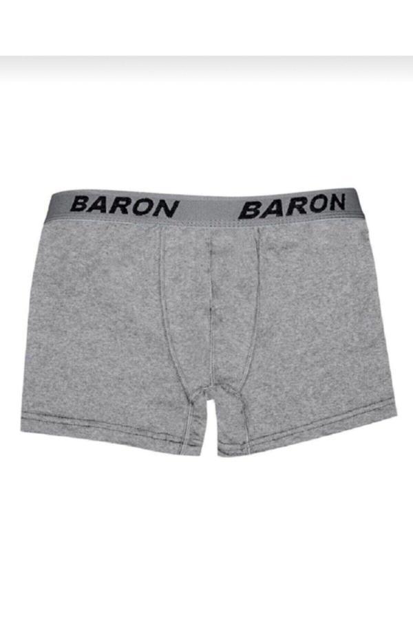 Pi Giyim Gri Renk Erkek Boxer 2Li - Image 1