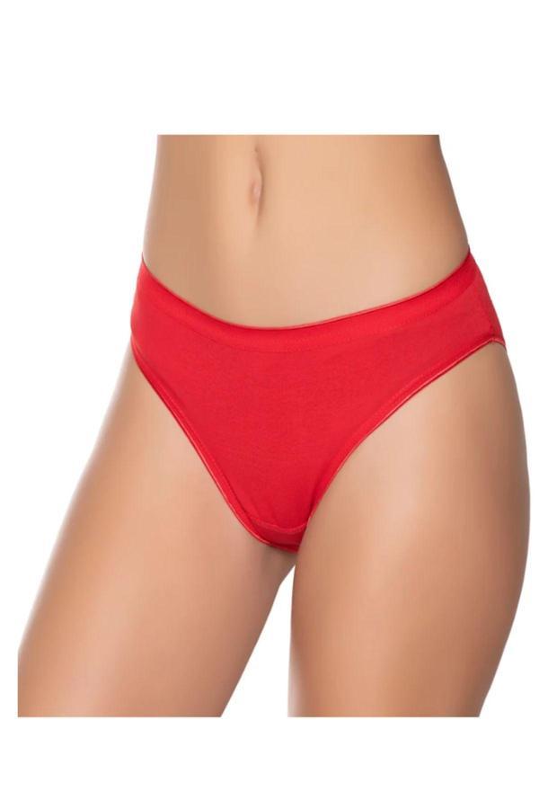 Pi Giyim Kadın Renkli Likralı Bikini Külot 6'Lı Paket - Image 1