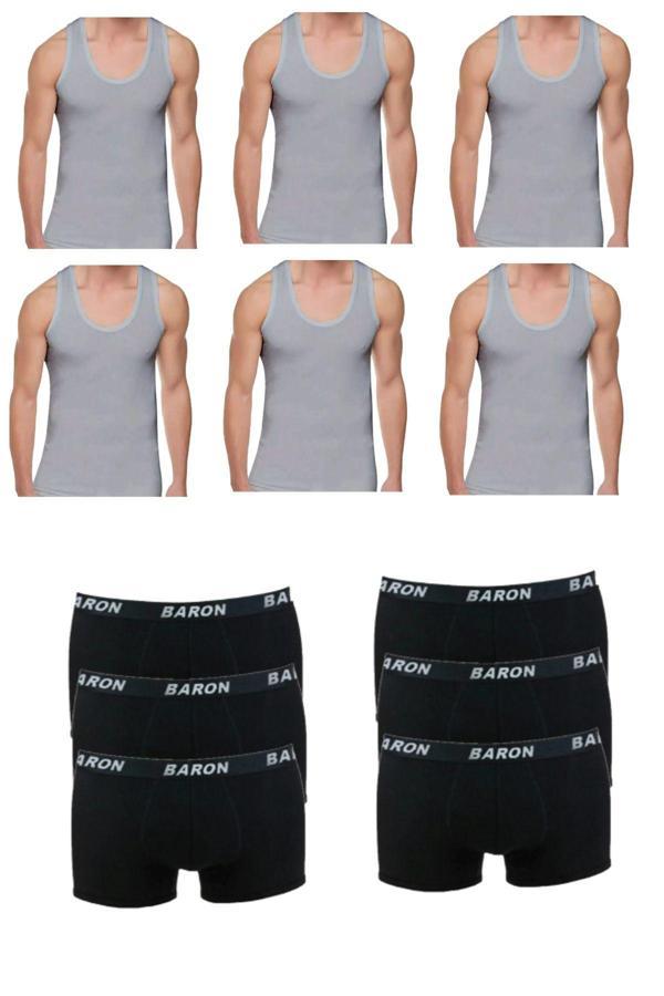 Pi Giyim 12'Li Ekonomik Atlet Boxer Takımı - Image 1