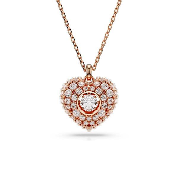 5680402 Swarovski Kolye Hyperbola:Pend Hrt Wh Whıte/Ros - Image 1