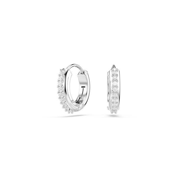 5690670 Swarovski Küpe Matrıx:Pe Mn Hoop Matrıx Whıte/Rhs - Image 1